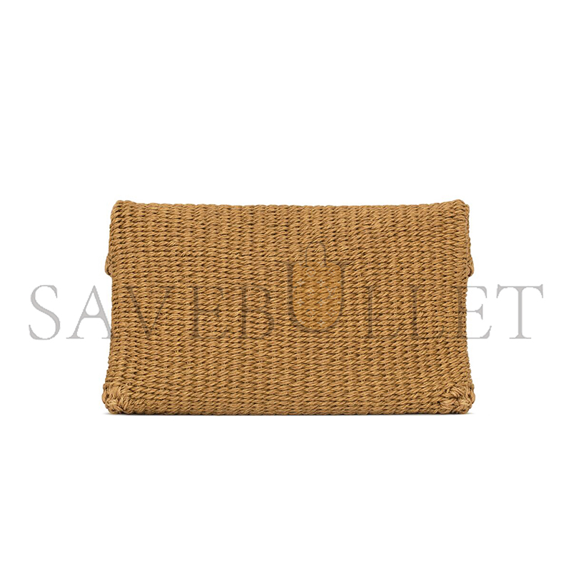 YSL CASSANDRE LARGE ENVELOPE POUCH IN ROPE 769307FAEA62033 (29.5*18*4.5cm)